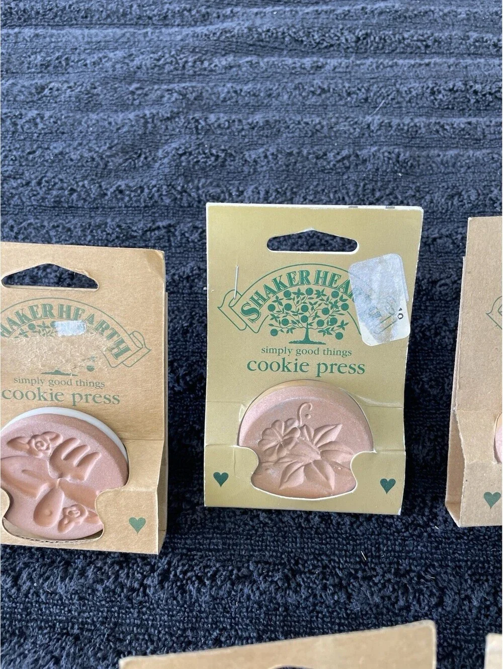 Vintage Shaker Hearth Terra cotta Cookie Stamp Press